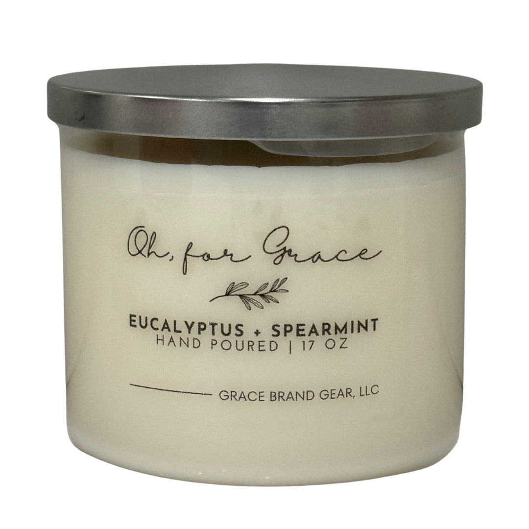 Oh, for Grace Three Wick Candle